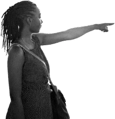 Woman Pointing 1