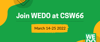 Join WEDO at CSW66