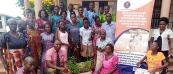 Photo WG Ds Environmental Defenders with Kaliro District Natural Resource Environmental Officer