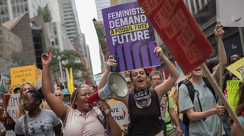 Feminists Demand A Fossil Free Future Fossil Fuels March Photo by Neha Gautam Survival Media Agency
