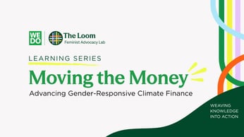 Learning Series Moving the Money Climate Finance Graphic