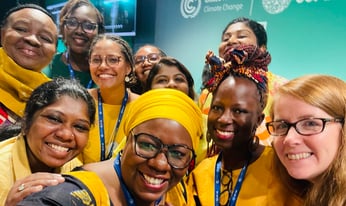 the WEDO team smiling for a group photo