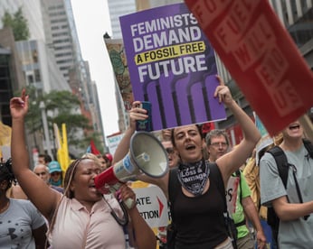 Feminists Demand A Fossil Free Future Fossil Fuels March Photo by Neha Gautam Survival Media Agency