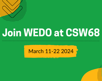 Join WEDO at CSW68