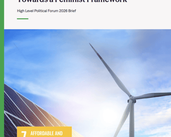 SDG7 and Gender Gaps Towards a Feminist Framework