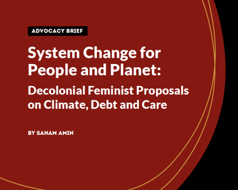 System Change for People and Planet