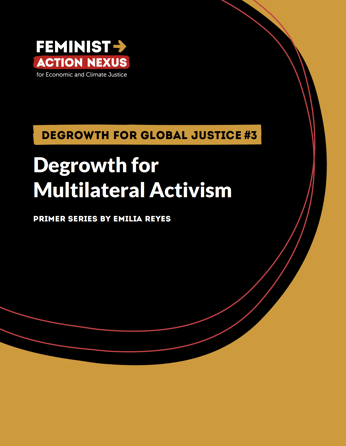 Degrowth for Multilateral Activism